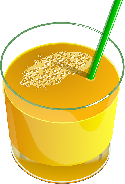 果汁 橙色的 喝 - 免费矢量图形