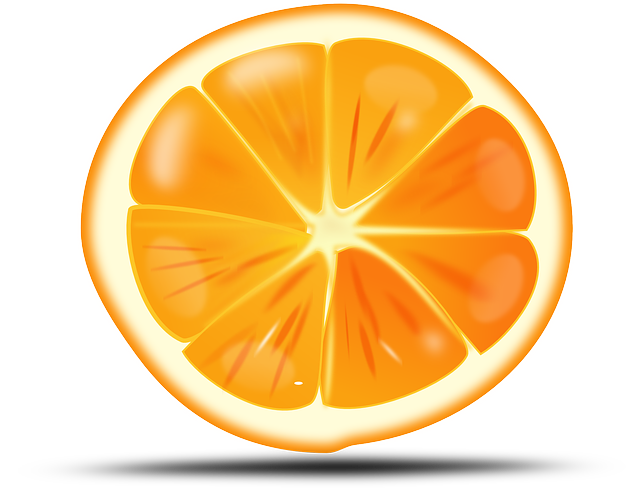 橙色的 水果 食物 - 免费矢量图形