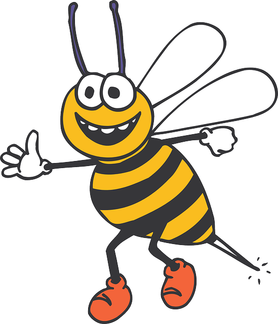 蜜蜂 快乐的 昆虫 - 免费矢量图形