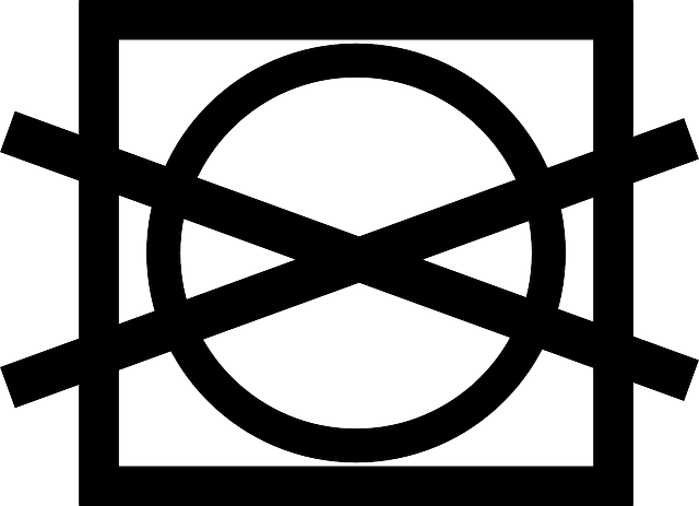洗涤 关心 操作说明 - 免费矢量图形