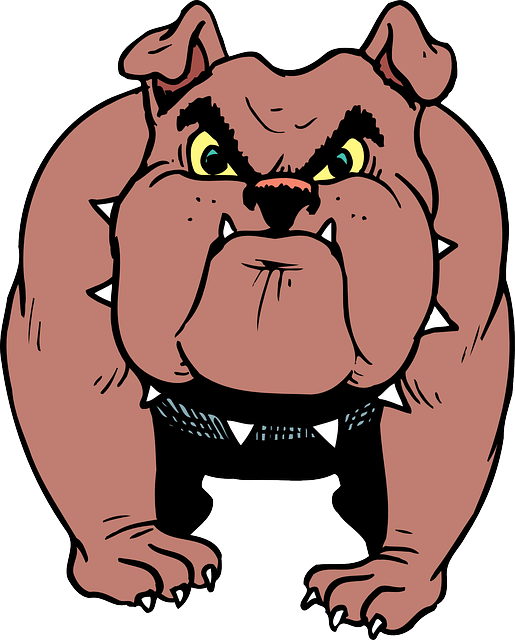 斗牛犬 狗 宠物 - 免费矢量图形