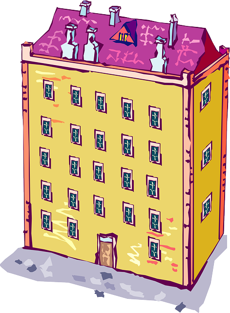 公寓 建造 家 - 免费矢量图形