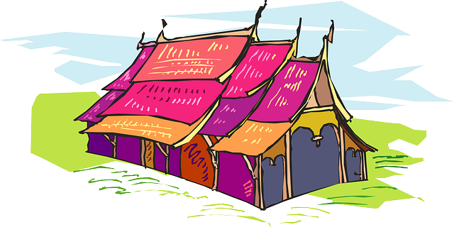帐篷 有色 马戏团 - 免费矢量图形