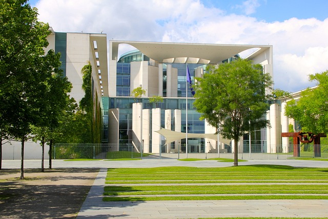 柏林 总理府 城市广场 - 上的免费照片