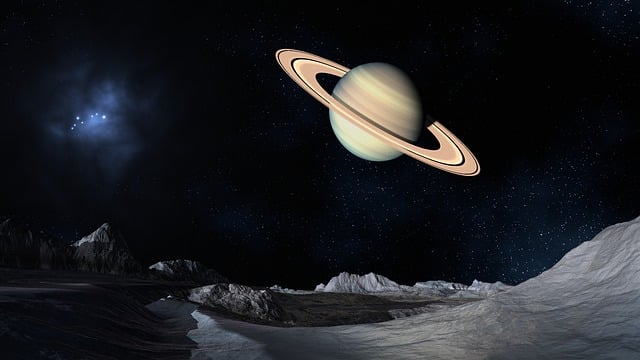 土星 空间 月球表面 - 上的免费图片