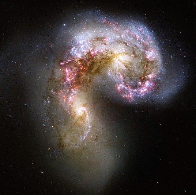 天线星系 星系 空间 - 上的免费照片