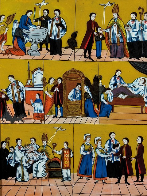 绘画 在玻璃上的反向绘画 印度人 - 上的免费照片