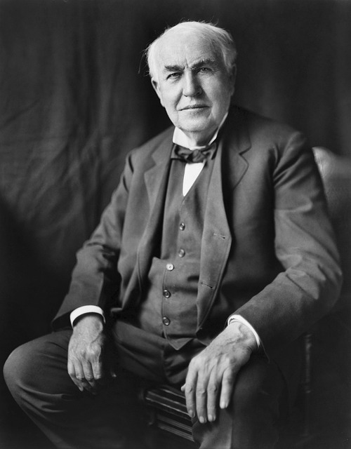 托马斯 · 阿尔瓦 爱迪生 发明家 肖像 - 上的免费照片