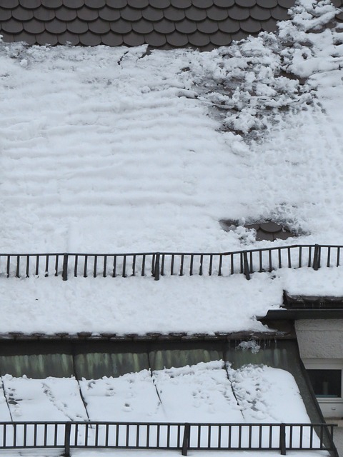 雪 Dachlawine 屋顶 - 上的免费照片