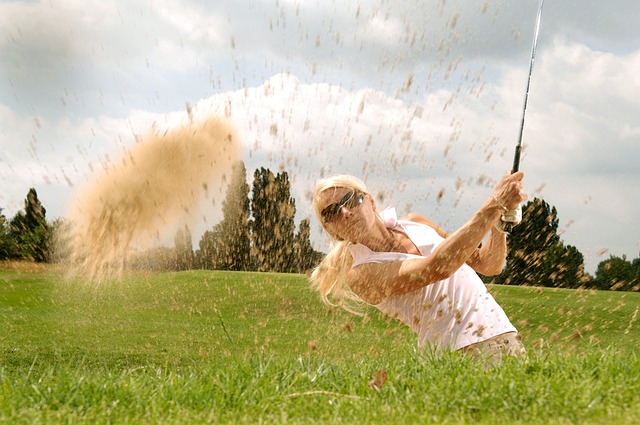 高尔夫球 高尔夫球手 沙 - 上的免费照片