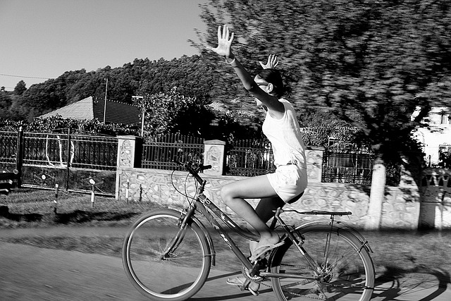 自行车 国家 女孩们 - 上的免费照片