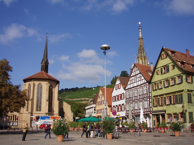 Esslingen 德国 广场 - 上的免费照片