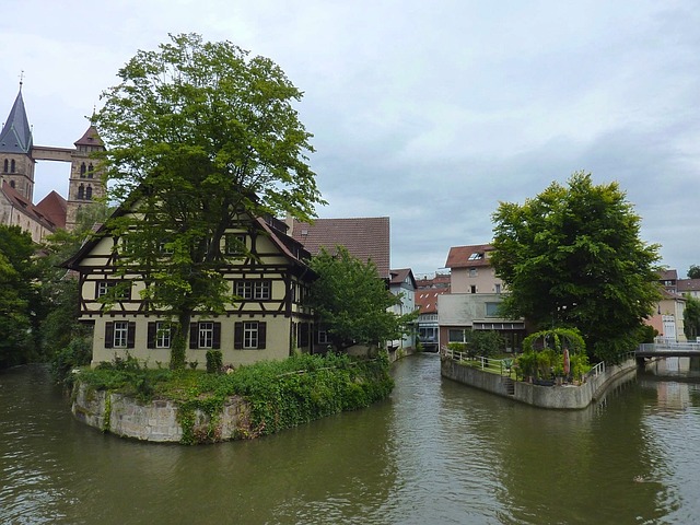 Esslingen 德国 天空 - 上的免费照片