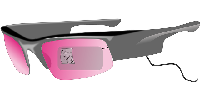 谷歌玻璃 视频眼镜 可穿戴 - 免费矢量图形