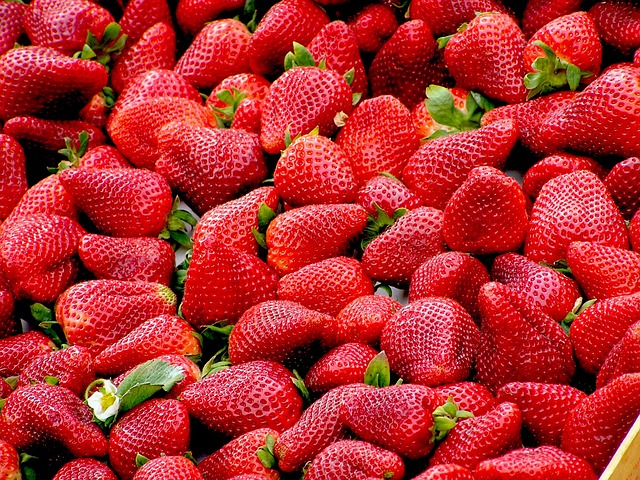 草莓 水果 食物 - 上的免费照片