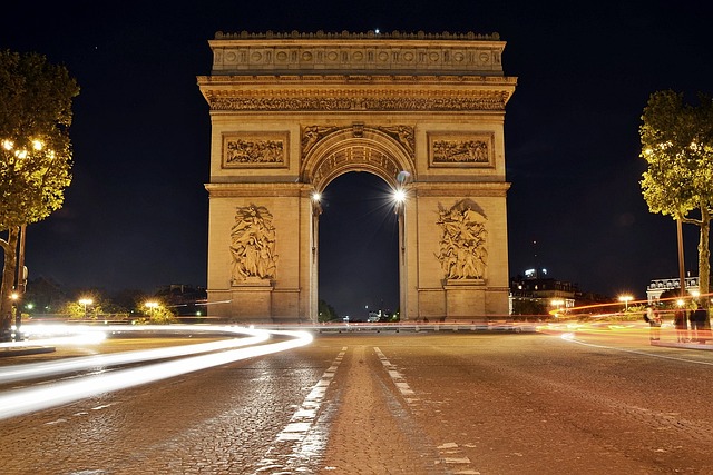 凯旋门 弧 巴黎 - 上的免费照片