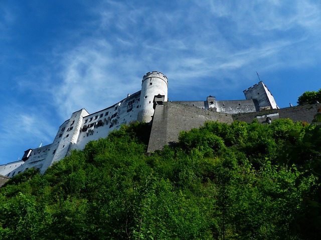 萨尔茨堡要塞 城堡 城堡建筑群 - 上的免费照片