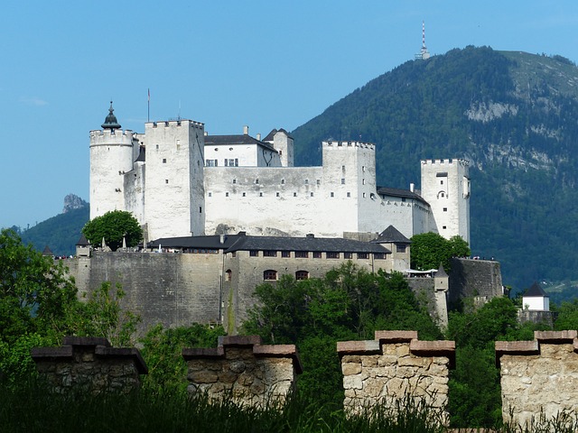 萨尔茨堡要塞 城堡 城堡建筑群 - 上的免费照片
