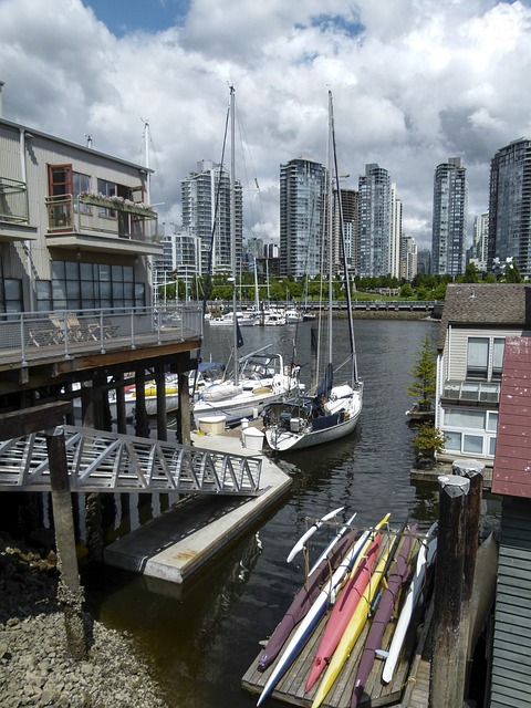 温哥华 假溪 港口 - 上的免费照片