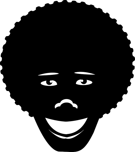 非洲 Afroamerican 男人 - 免费矢量图形