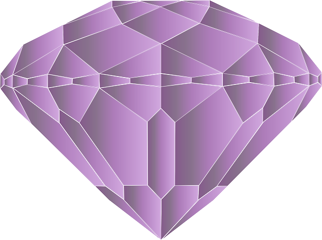 紫晶 水晶 钻石 - 免费矢量图形