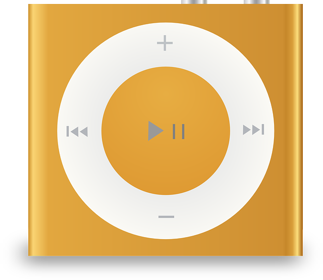 苹果 Ipod 无序播放 Mp3 - 免费矢量图形