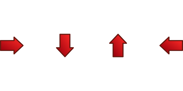 箭 红色的 光滑 - 免费矢量图形