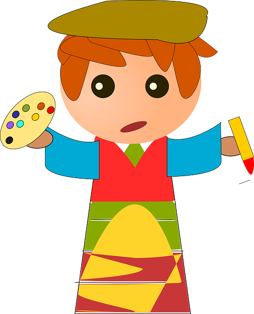 艺术家 画家 绘画 - 免费矢量图形