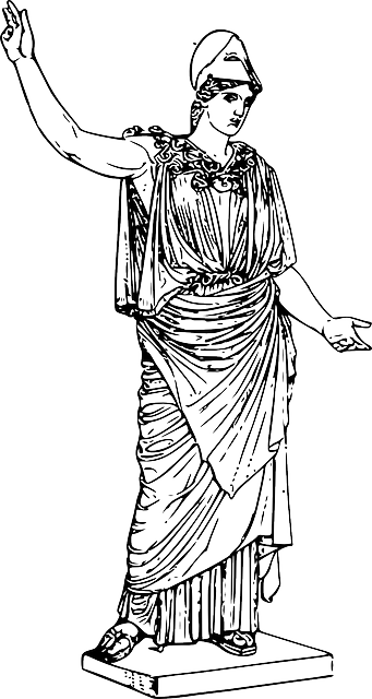 雅典娜 密涅瓦 古老的 - 免费矢量图形