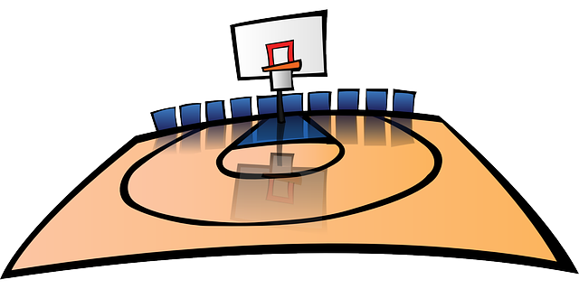 篮球 公平的竞争环境 法庭 - 免费矢量图形