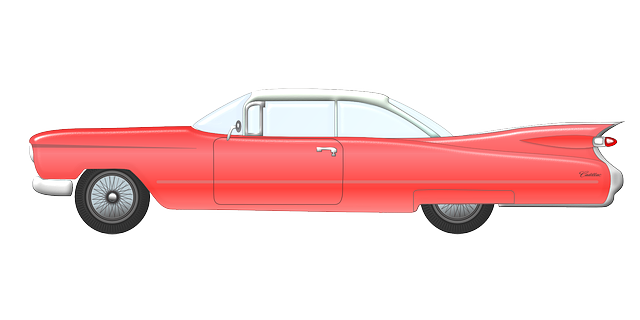 凯迪拉克 老旧的计时器 老爷车 - 免费矢量图形