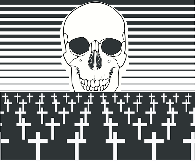 公墓 死亡 坟墓 - 免费矢量图形