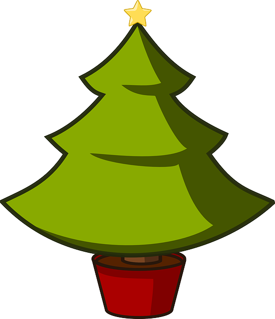 圣诞节 圣诞树 装饰 - 免费矢量图形