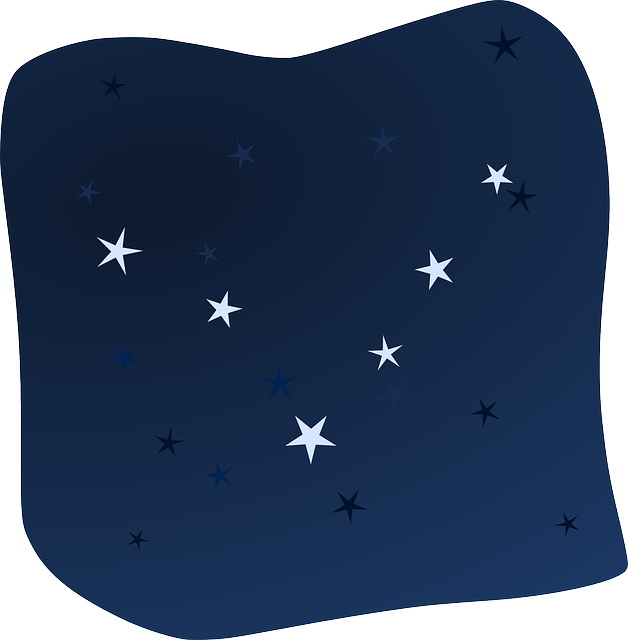 星座 星星 夜晚 - 免费矢量图形