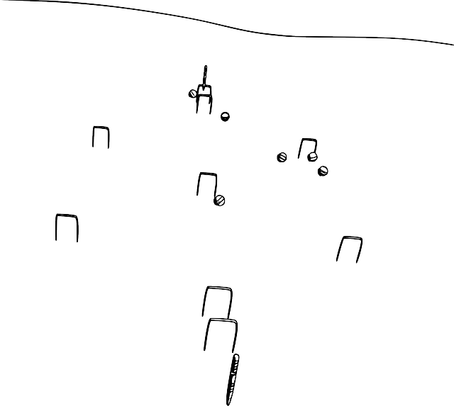 槌球 箍 小门 - 免费矢量图形