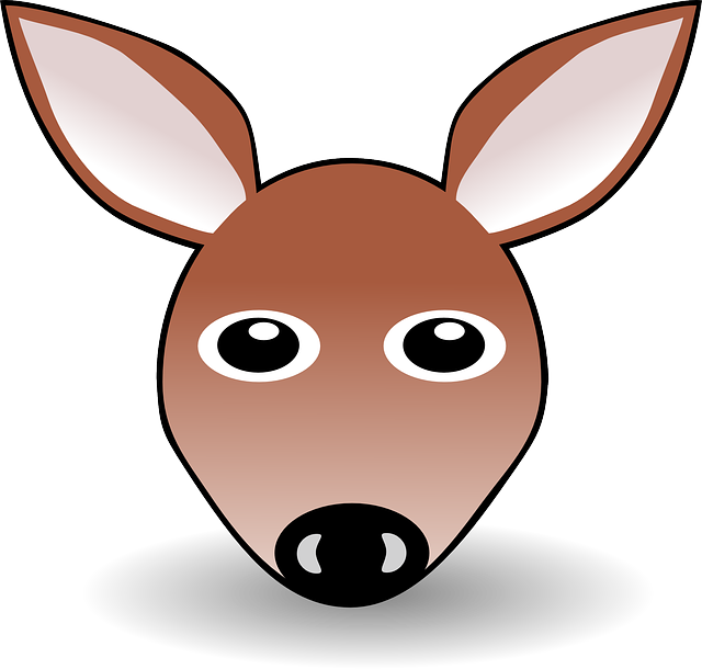 鹿 母鹿 鱼子 - 免费矢量图形