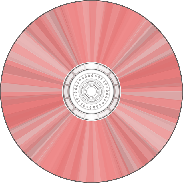 光盘 粉色的 Dvd Cd - 免费矢量图形