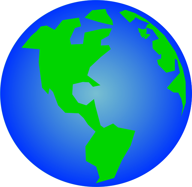 地球 全球的 行星 - 免费矢量图形