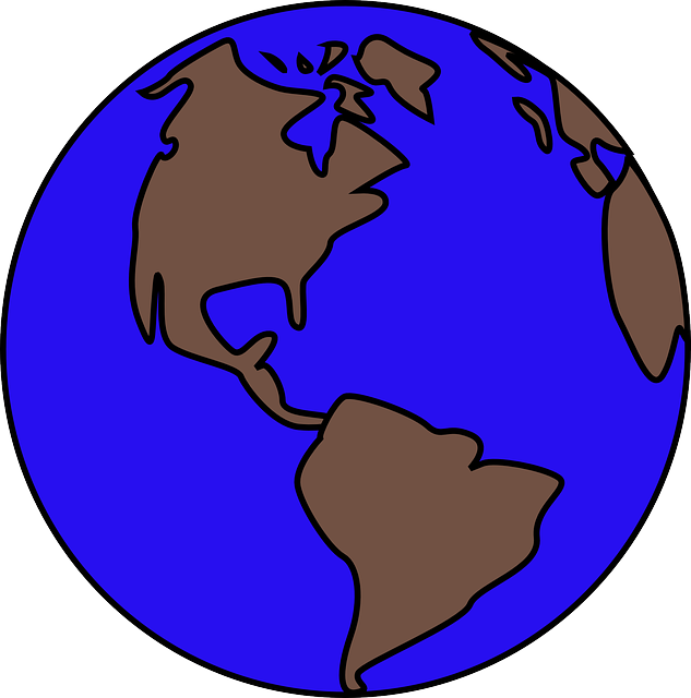 地球 世界 国际的 - 免费矢量图形