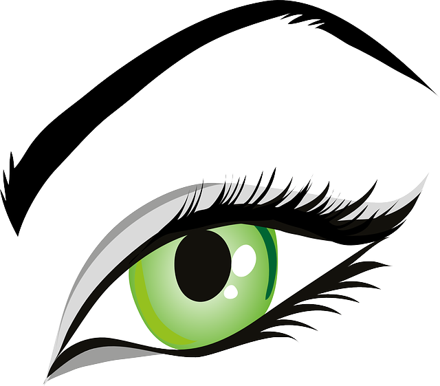 眼睛 绿眼睛 虹膜 - 免费矢量图形