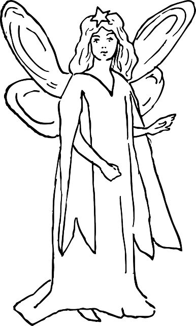 仙女 女士 戏服 - 免费矢量图形