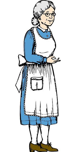 奶奶 祖母 高级的 - 免费矢量图形