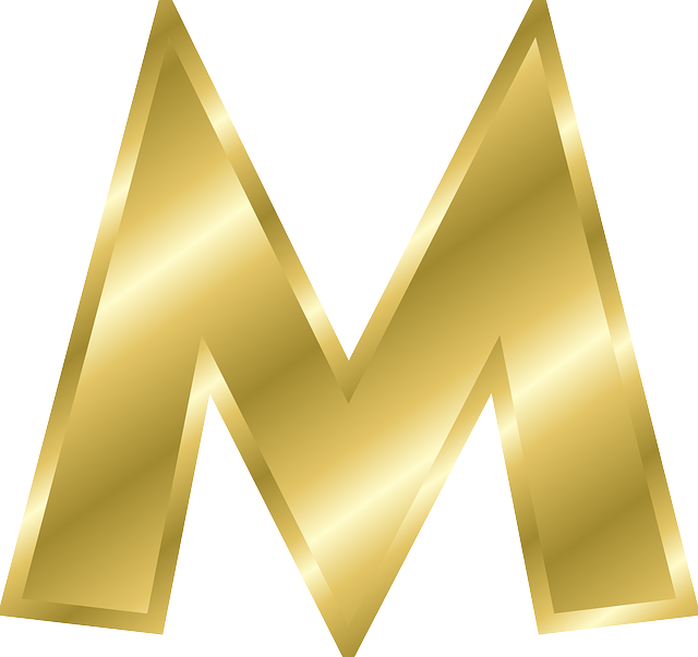 信件 M 大写字母 - 免费矢量图形