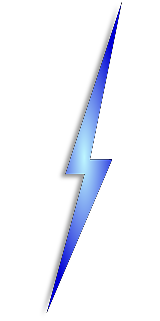 闪电 螺栓 蓝色的 - 免费矢量图形