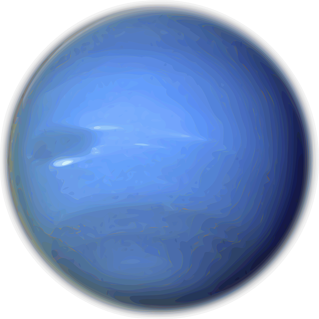 海王星 太阳能发电系统 行星 - 免费矢量图形