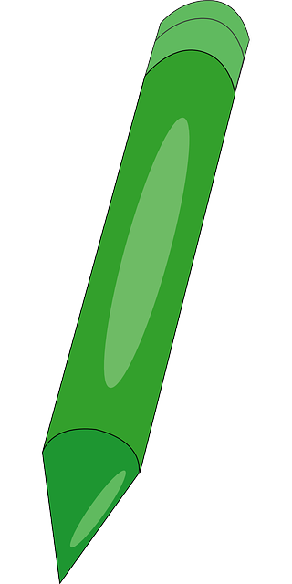 画 绿色 钢笔 - 免费矢量图形