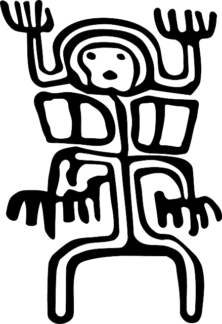 岩画 哥伦比亚 古老的 - 免费矢量图形