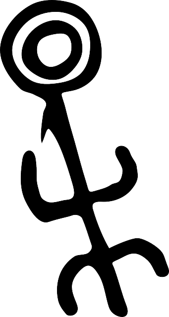 岩画 哥伦比亚 古老的 - 免费矢量图形