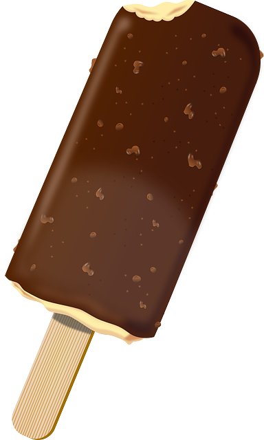 冰棒 点心 巧克力冰棒 - 免费矢量图形
