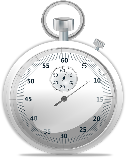跑表 计时器 经典秒表 - 免费矢量图形